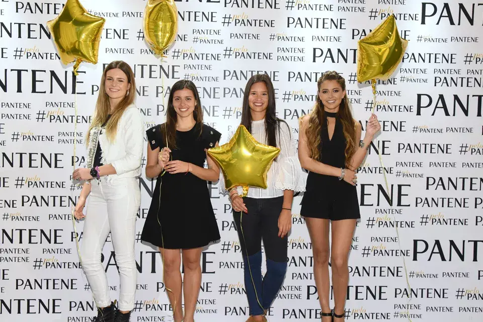 ¡Manu Viale, Marou Rivero y, la cantante, Chule Von Wernich se sumaron al equipo de Pantene Lovers! 