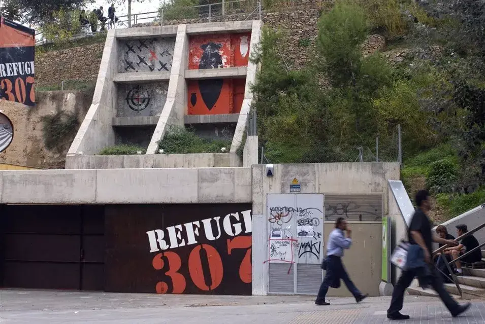 El refugio 307, recuerdo de la guerra civil