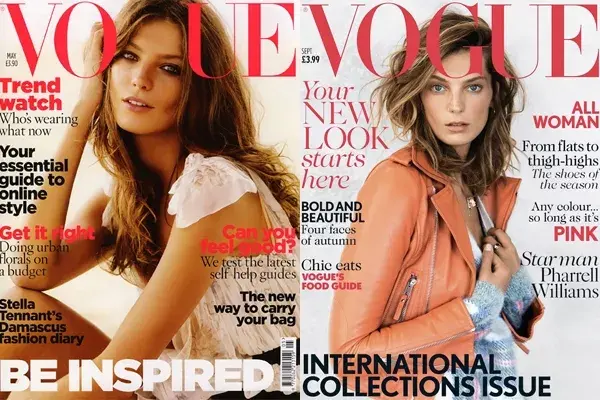 Daria Werbowy, una modelo de tapa ayer y hoy