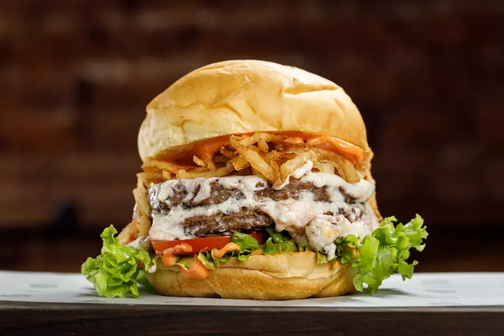 Hamburguesa veggie de lentejas. Foto gentileza de: Club De La Birra