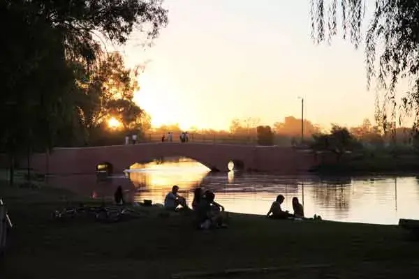 El puente Viejo de San Antonio de Areco fue construido en 1857