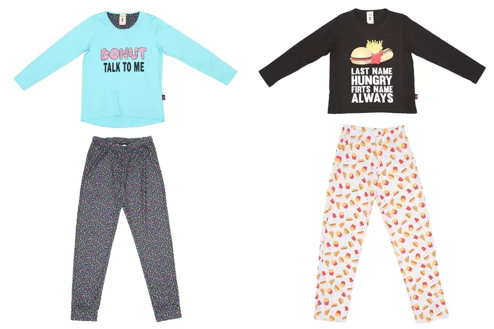 Pijamas divertidos (Sweet Victorian, $599 y $549 aprox)