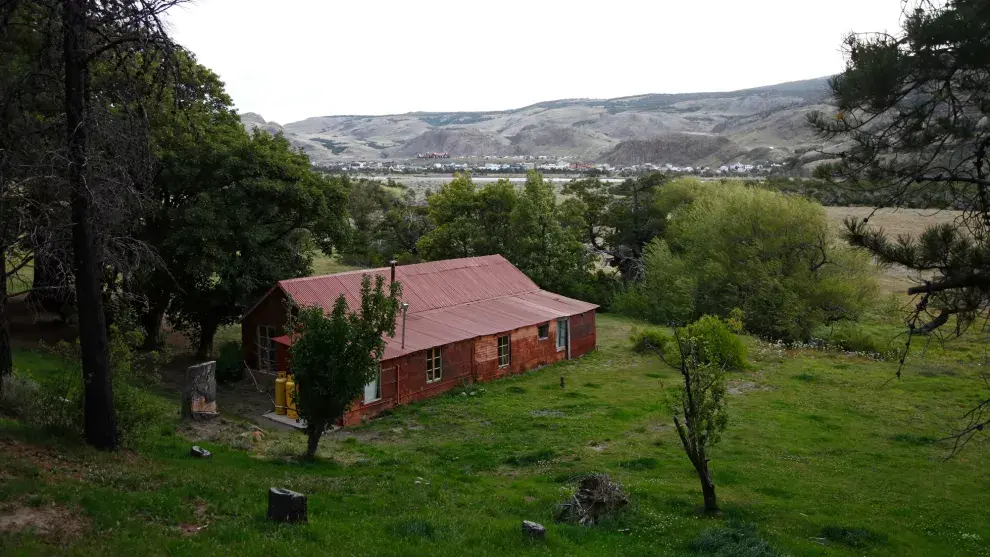 La casa de Andreas Madsen en El Chaltén, donde su bisnieto recuerda una vida de aventuras