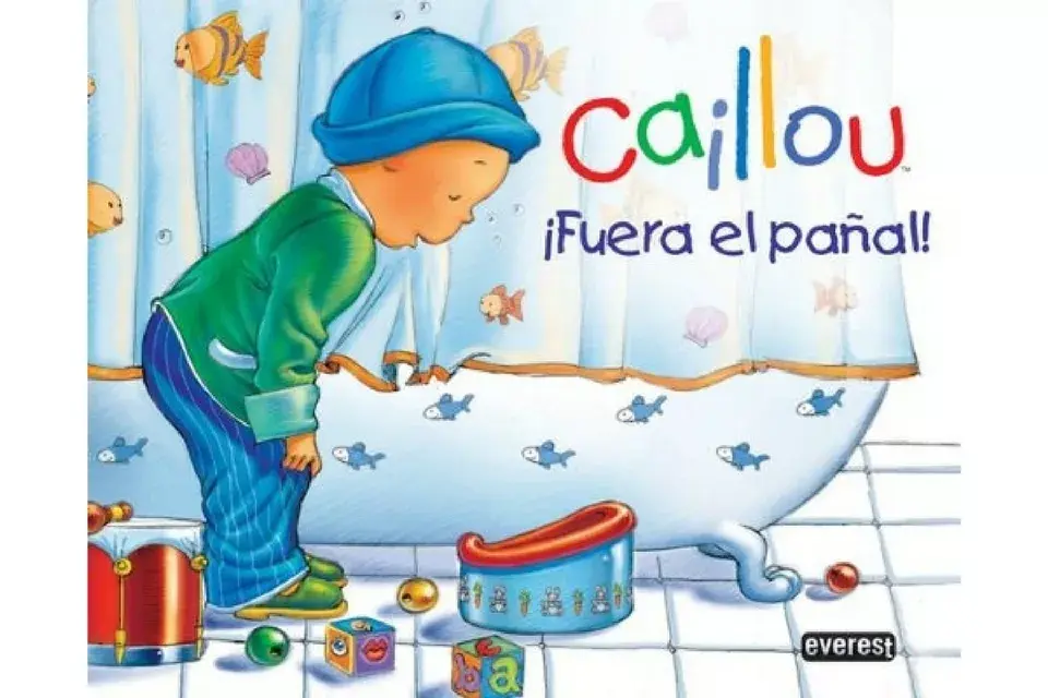 Caillou, se acabaron los pañales, Editorial Everest