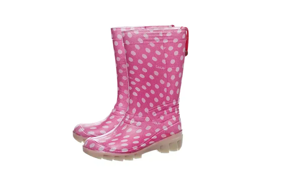 Botas de lluvia de Seco de goma estampada (Seco, $360)