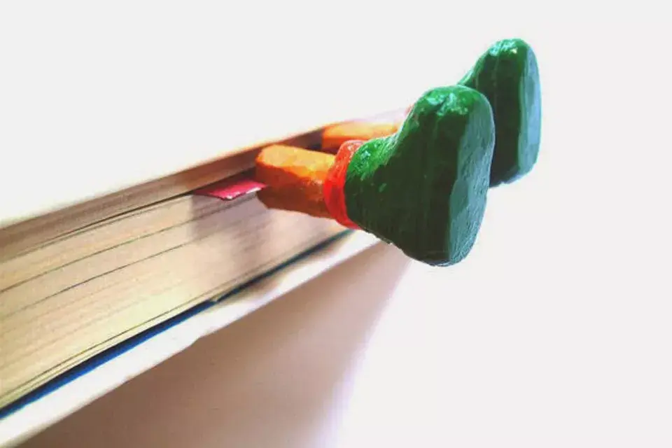 Un señalador de libros, divino para los más pequeños de la familia