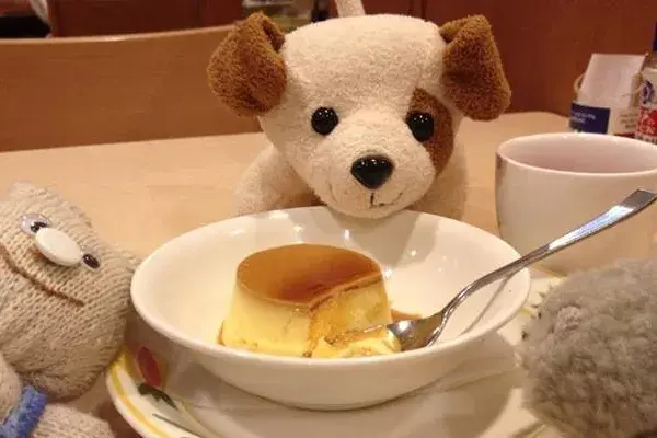 Un rico flan para compartir