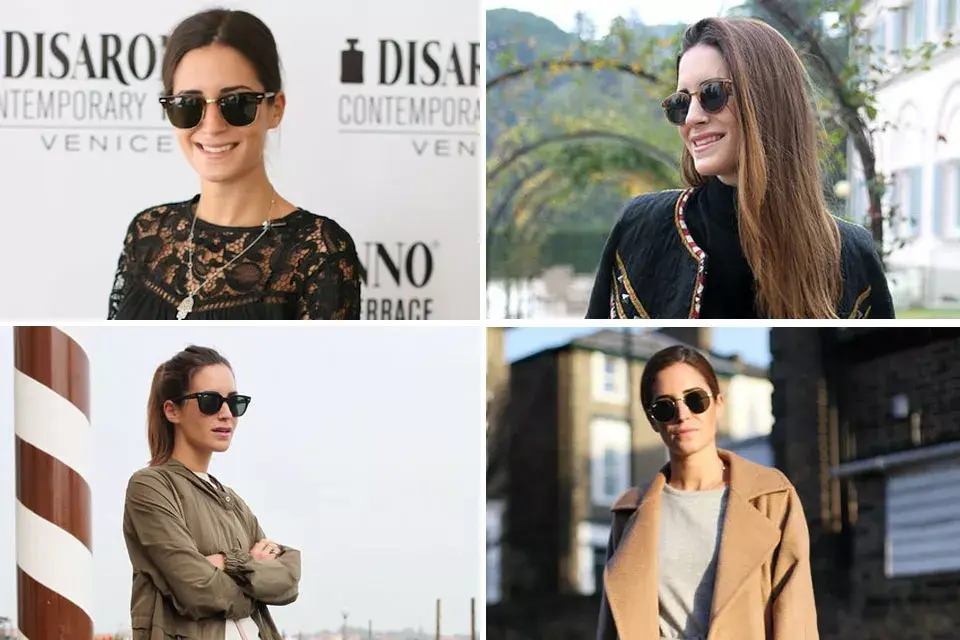 Los lentes de sol, uno de sus accesorios favoritos para completar un look
