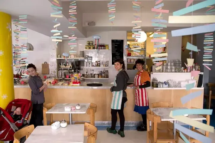 Un licuado original en el barrio de Villa Crespo, que podés acompañar con una rica pastelería