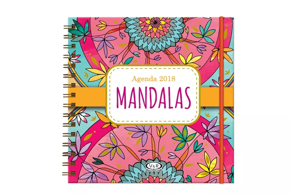 Agenda Mandalas 2018 V&R, Staples, $200