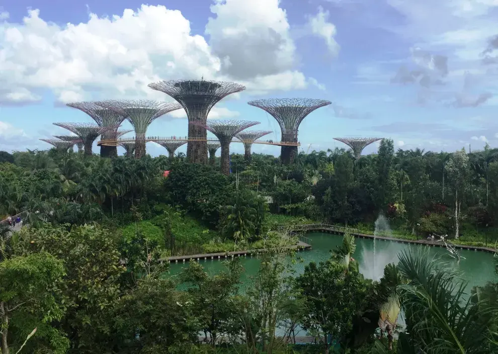 ¿El mundo de Ávatar? No, Gardens By the Bay, el fantástico eco parque de Singapur
