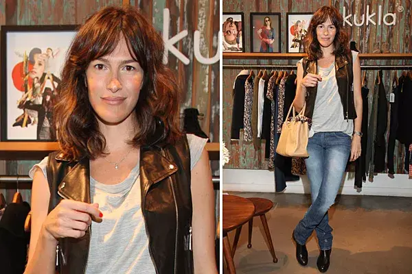 Muy casual, Dolores Trull estuvo en la presentación de la nueva colección de Kukla