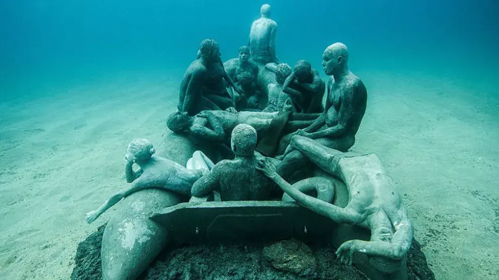 El museo está cerca de la isla Lanzarote