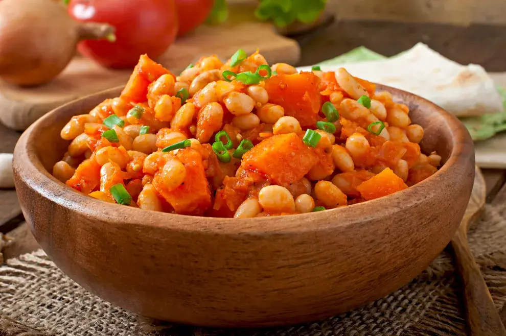 Carbonada vegetariana para los días más fríos.