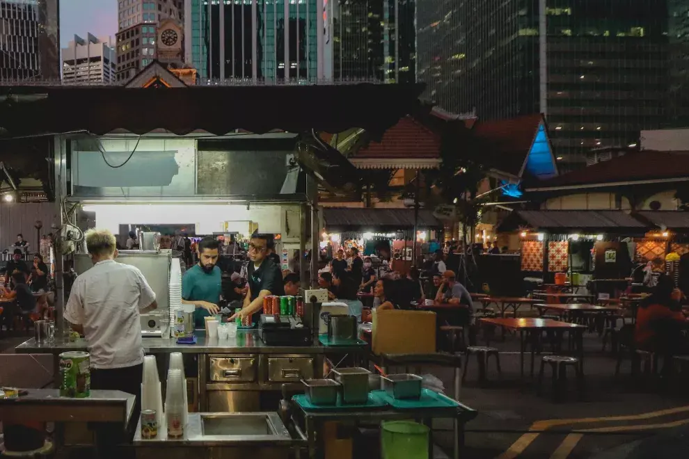 Singapore: Lau Pa Sat. Foto: Ethan Hu/Unsplash