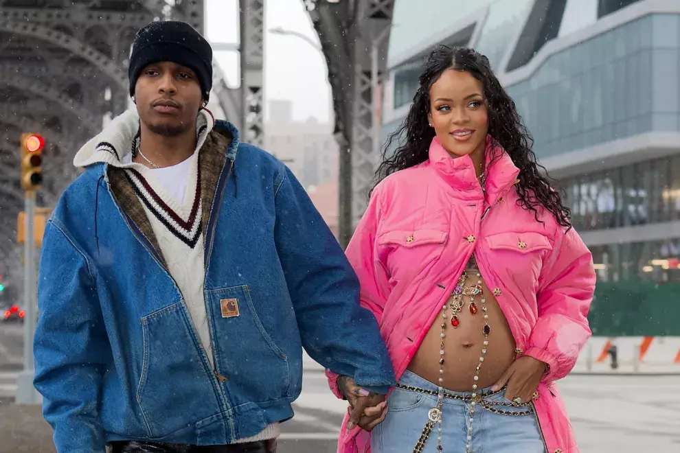 Rihanna y A$AP Rocky confirmaron que esperan a su primer hijo