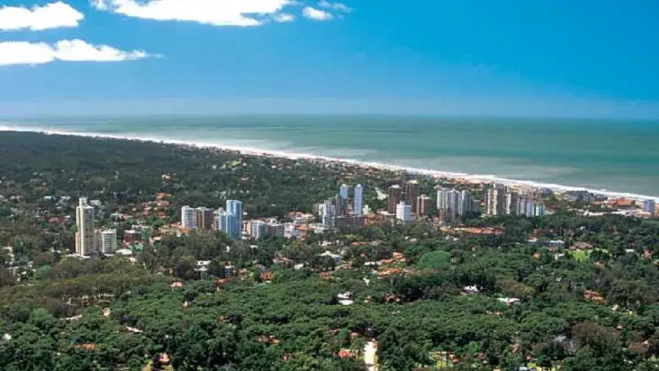 Vista aérea Cariló. Foto: Wikipedia