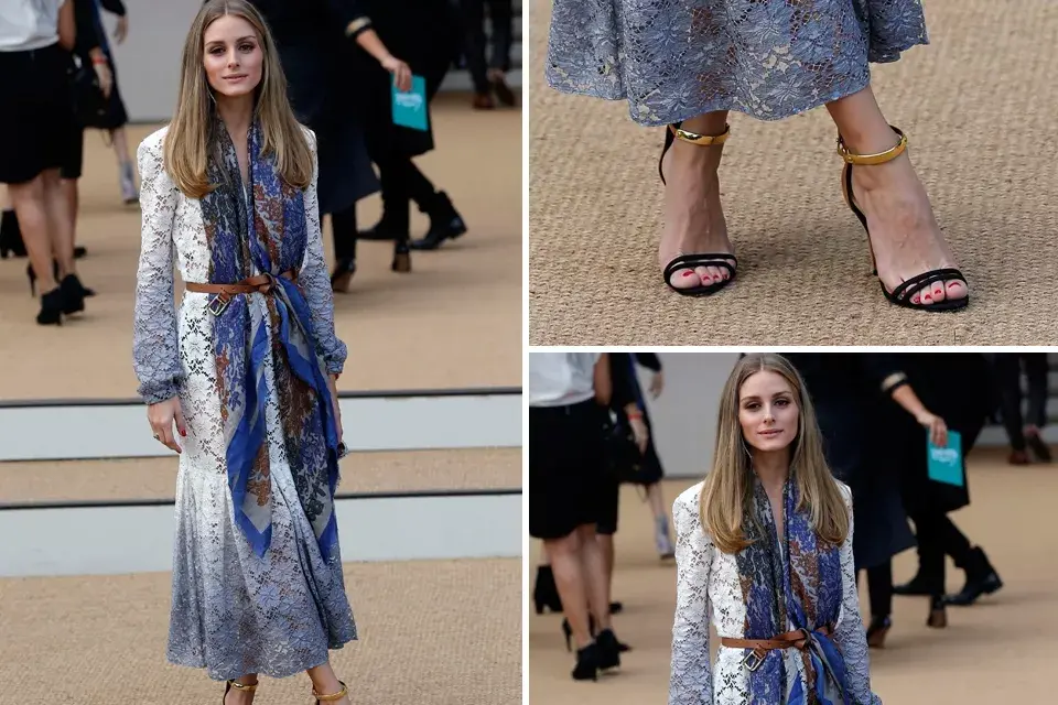 ¡Olivia Palermo siempre, siempre esplendida! La célébrité lució un vestido largo con un pañuelo y un cinturón para marcar la cintura. Un look jugado que sólo a ella le puede quedar así de bien