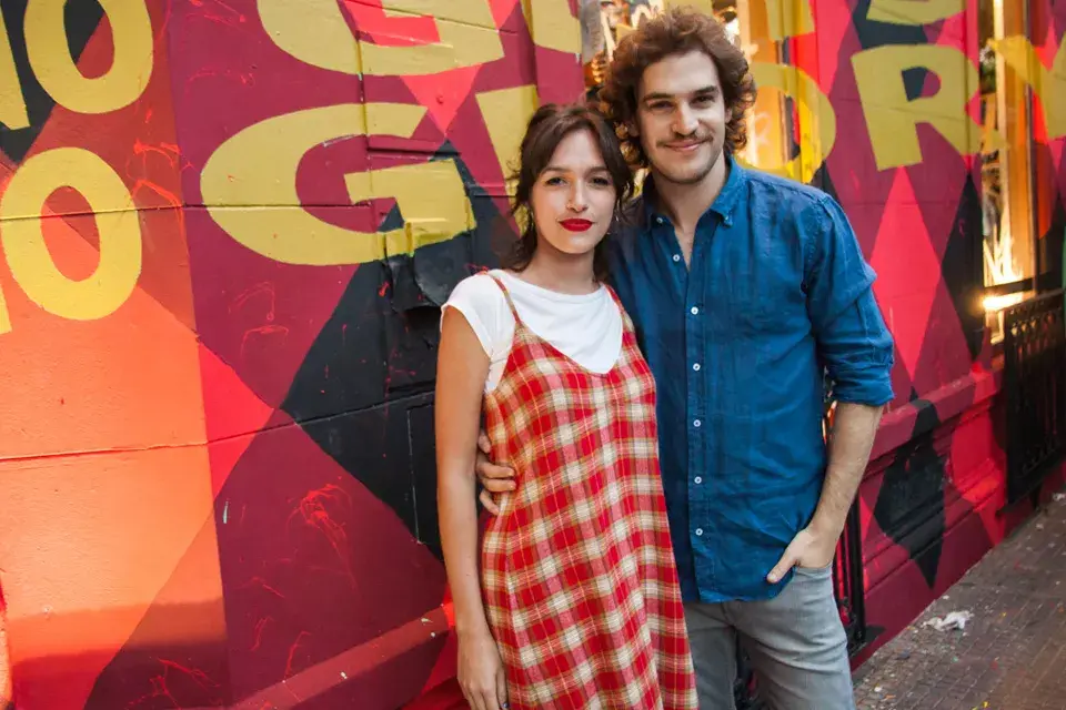 Cande Vetrano y Matias Mayer también pasaron por el evento de Bolivia