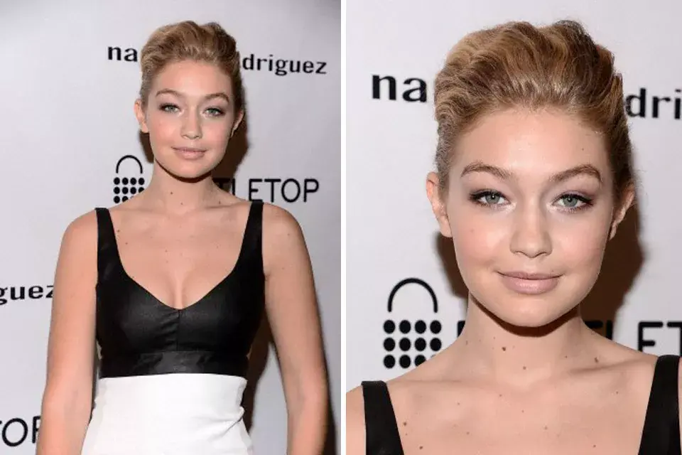 ¿Qué te parece este look? Chignon y volumen en la parte superior de la cabeza. ¡Le queda divino!