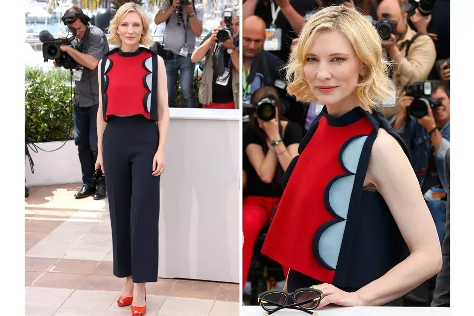 ¡Nos encanta este diseño de Delpozo que escogió Cate Blanchett! Sus looks son todo un manual de estilo