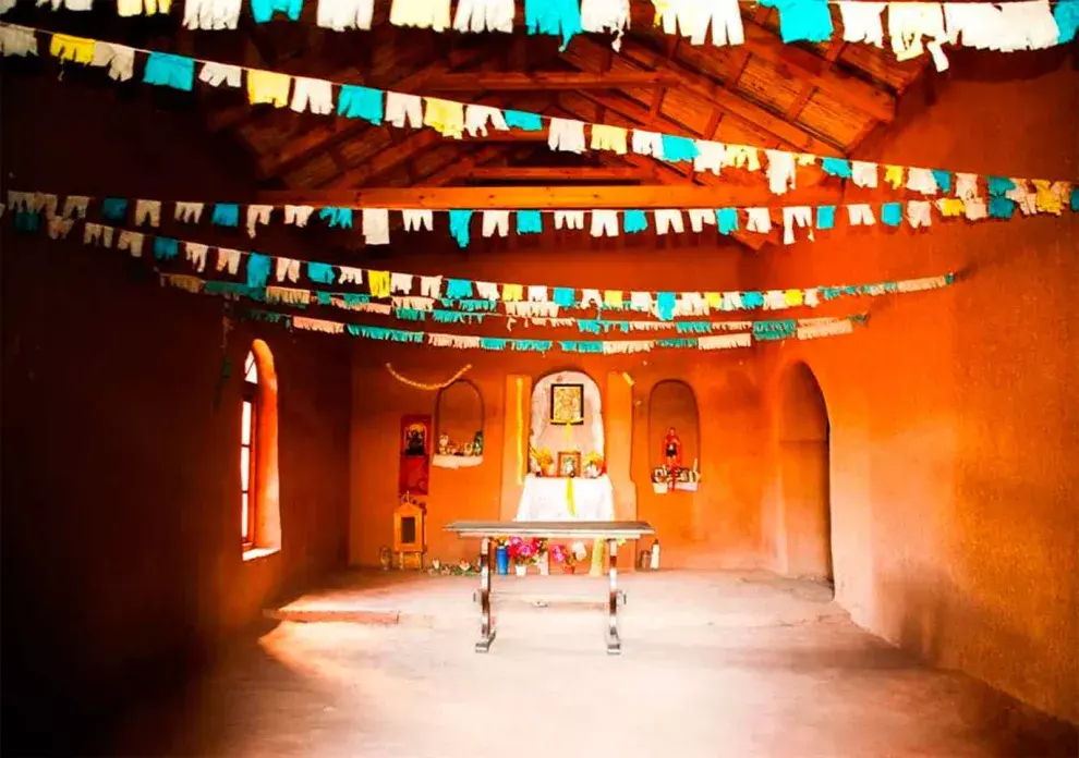 Interior de la iglesia de Andacollo