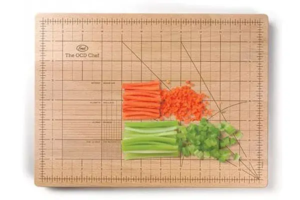 Una tabla para poder cortar verduras a la perfección