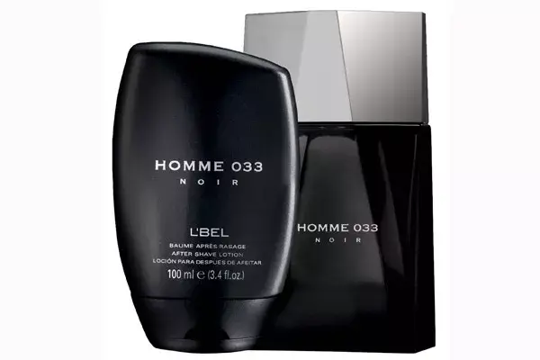 Set Homme 033 de L Ebel, perfume y after shave ($199)