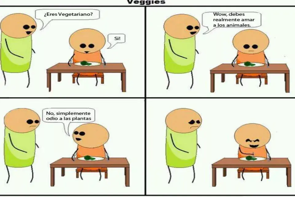 Humor vegetariano