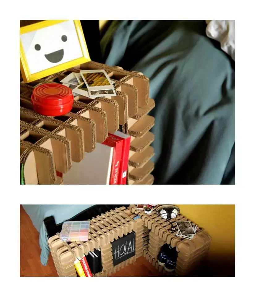 Los bricks pueden utilizarse como mesitas, escalera, puff, lugar de guardado, apoya pies y ¡la lista podría ser interminable!