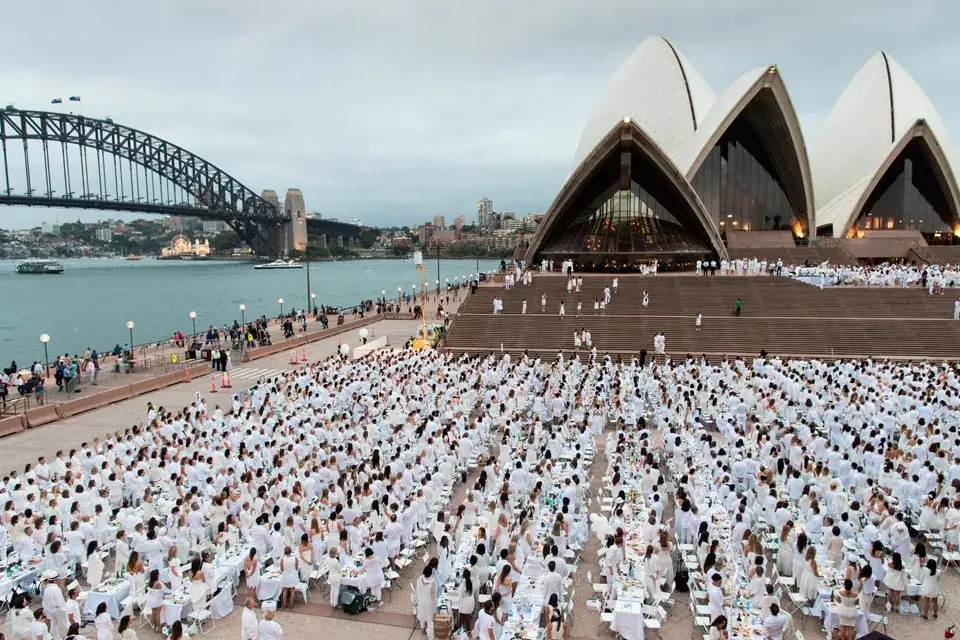 Diner en Blanc 2015, Sydney