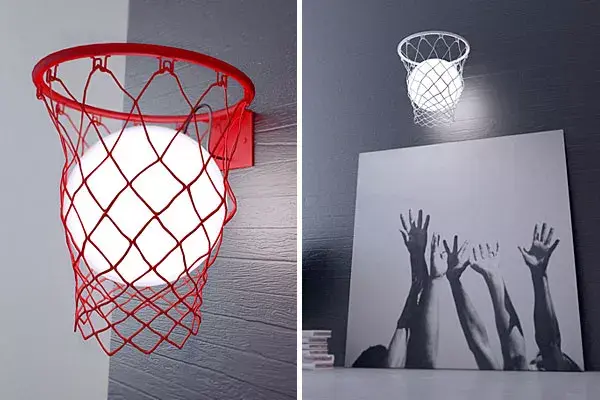 Ambientá un espacio para fanáticos del deporte con esta luz