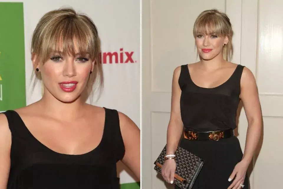 En este caso, con un recogido que la hace unos años más grande, pero que le sienta muy bien