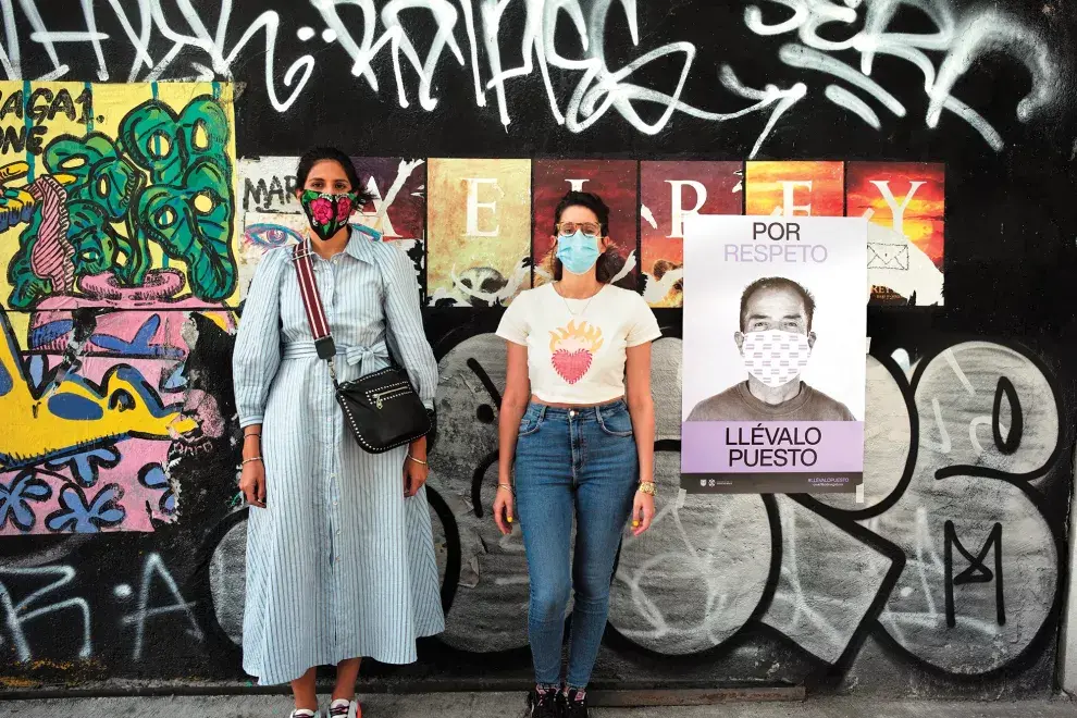 EN Ciudad de México el aislamiento nunca fue obligatorio y el gobierno lanzó una campaña muy fuerte en las calles que apunta a la distancia y el uso de tapabocas.