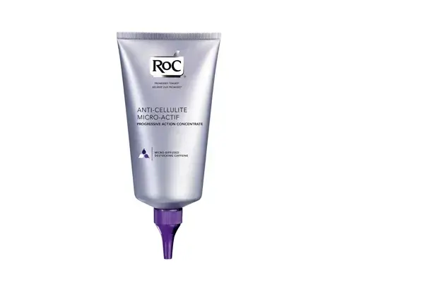 AntiCelulítico Intensivo Micro Actif actúa sobre la piel del vientre, cintura y glúteos, reduciendo  en el primer mes hasta un 65por ciento de la celulitis más severa. ($216,42, 200 ml, Roc)