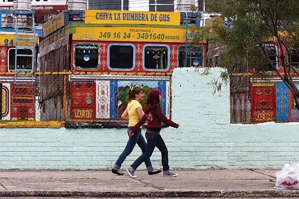 La chivas (colectivos) de Bogotá