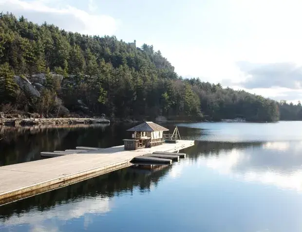 En la reserva Mohonk