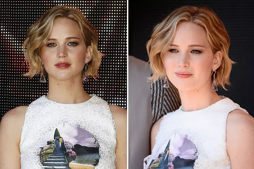 Con el pelo por la nuca y reflejos claros, se peina con ondas suaves