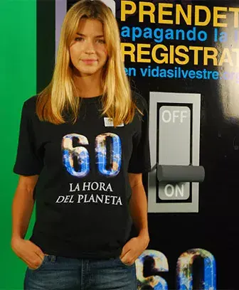 Comprometida. La Fundación Vida Silvestre Argentina convocó a Marcela Kloosterboer para difundir La Hora del Planeta, una iniciativa global de WWF. 