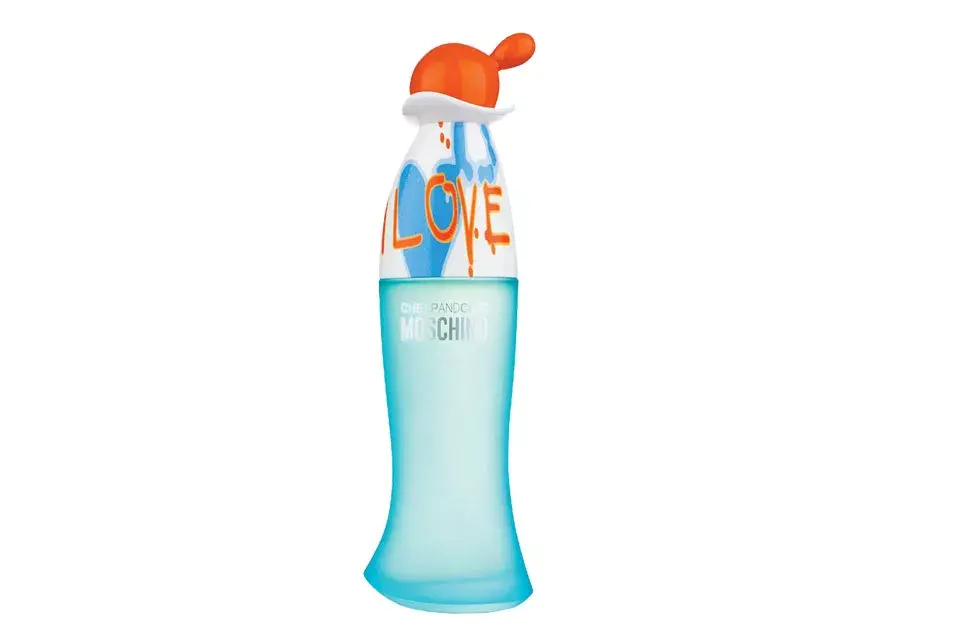 Perfume I love love, (Moschino, $750)