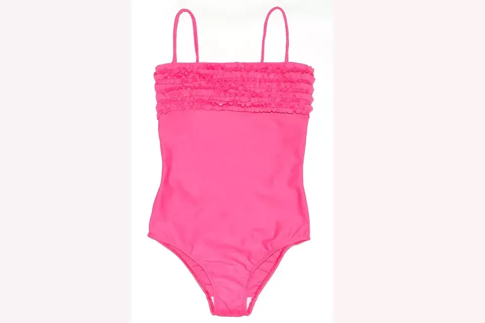 Traje de baño entero fucsia 47 Street, $309