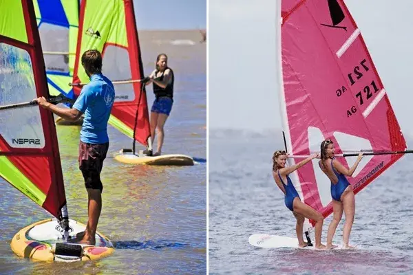 El Windsurf genera una mezcla de todas las sensaciones juntas: relajación, tranquilidad, adrenalina y velocidad