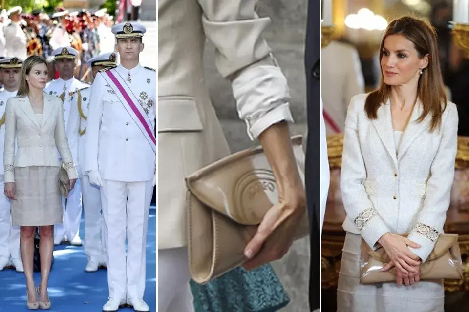 Los accesorios, otro de sus must a la hora de completar un look ¿Qué te parece este sobre?