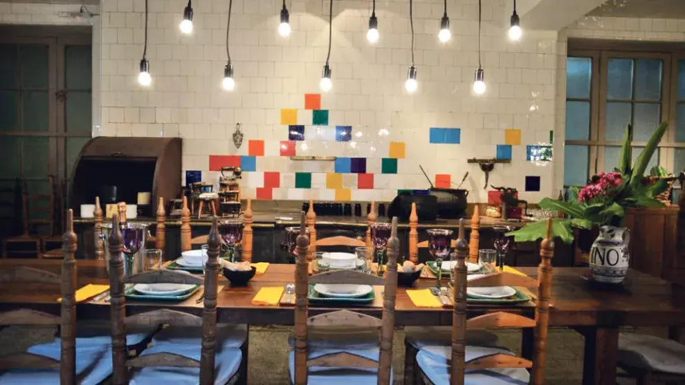 El Palacio Sans Souci es el inmejorable marco para este restaurante de cocina de autor