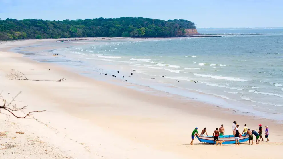 Las “convulsionadas” playas de Marajó, a dos horas en barco desde Belém