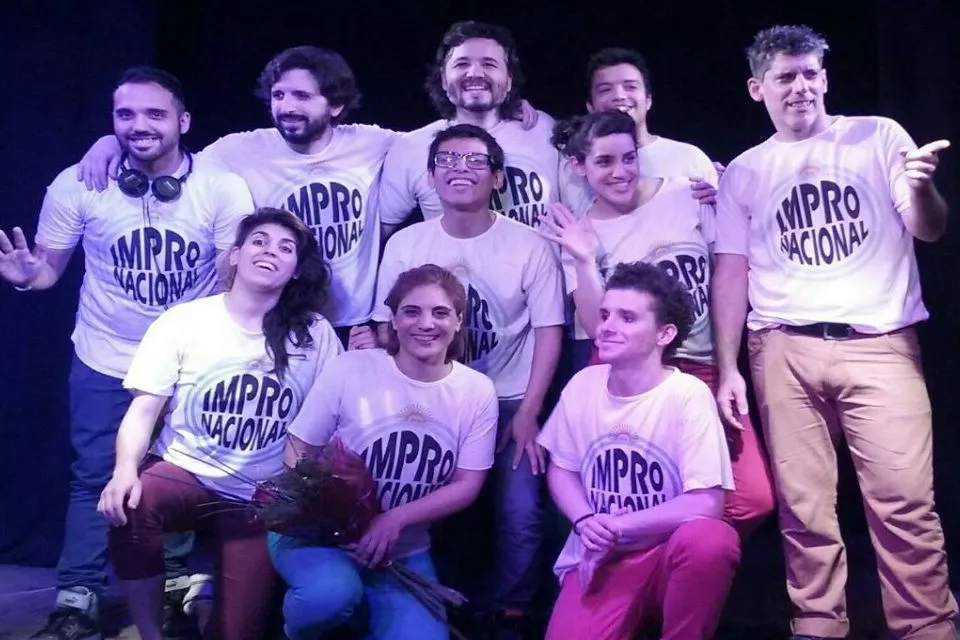 Augusto Uceda Vargas y Lucas Ghiglione integran el grupo de Impro Nacional.