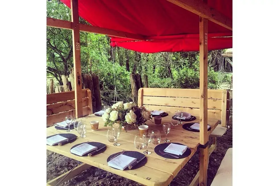 El asado del casamiento estuvo a cargo de Francis Mallman