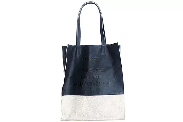 Bolso tote para salir de aventura (Tucci, $1380)