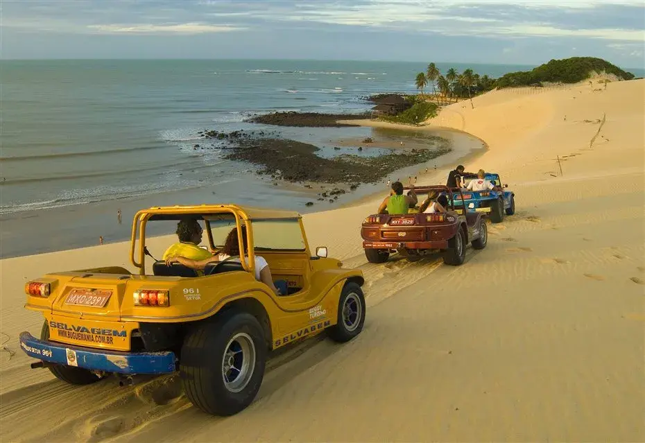 El buggy, medio de transporte oficial en las playas de Natal