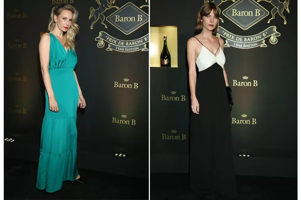 Julieta Cardinali llevó un vestido full color y una pequeña vincha con lazo. Somos fans del look mimimalista y lánguido de Laurita Laprida, aunque tampoco cumplió con la consigna del fascinator